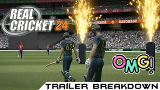 OMG 😱 Real cricket 24 trailer Breakdown in tamil | real cricket 24