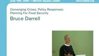 Planning for Food Security 1 - Bruce Darrell