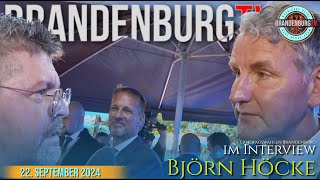 2024-09-22 Interview mit Björn Höcke zu den Landtagswahlen in Brandenburg