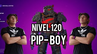 Jugamos con Pip-Boy de nivel 120 en Fortnite