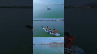 Try This Kayak in Krishna River || Amaravathi Boating Club || Vijayawada