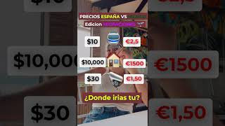 Comparando precios de México 🇲🇽 y España 🇪🇸