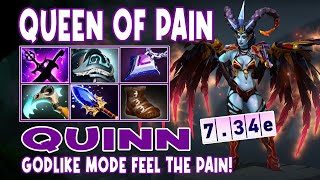 Queen of Pain Quinn Highlights GODLIKE MODE FEEL THE PAIN - Daily Dota 2 TV #dota2 #dota2highlights