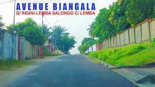 Les artères de Kinshasa | Avenue BIANGALA | Rigini-Lemba Salongo / Lemba | Kinshasa - RDC