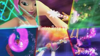 Winx Club: Mythix Full Transformation Split Screen! HD