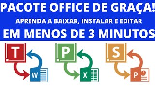 COMO INSTALAR PACOTE OFFICE GRÁTIS