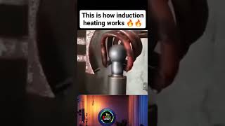 This is how induction heating works 🔥🔥 #asmr #heat #time #pump #work #ytshorts #background #ilmu