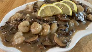 The Best ITALIAN SHRIMP MARSALA!