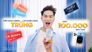 TIẾP NĂNG LƯỢNG, LẬP CHIẾN CÔNG - TRÚNG HƠN 100.000 QUÀ TẶNG CÙNG TH true YOGURT