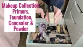 My Makeup Collection (PART 3) Primer, Foundation, Concealer & Powders) 2022. Music2makeup