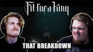 now this is metalcore | Fit For A King - End (The Other Side) (REACTION)