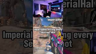 ImperialHal is GROSS with the Sentinal !! #apexlegends #apexlegendsclips #gaming #trending #shorts