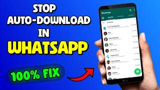 How To Stop Auto Download In WhatsApp | Turn Off Auto Download On WhatsApp