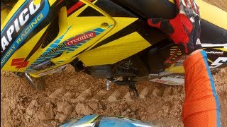 Suzuki RM 125 Engine Goes BANG!