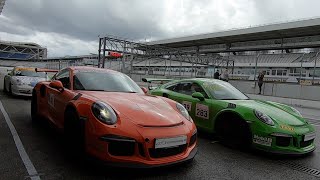 PORSCHE 911 GT-3 on HOCKENHEIMRING - GERMANY