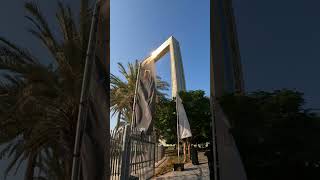 Unveiling the Gigantic Dubai Frame 💫🔥 #dubai #dubaiframe #youtubeshorts #dubaivlog #trending