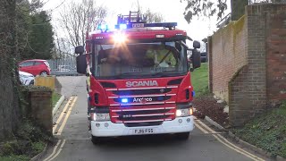 Essex Fire & Rescue Service - Great Dunmow Rescue Pump Turnout