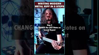 Writing MODERN METAL RIFF In 5 Steps