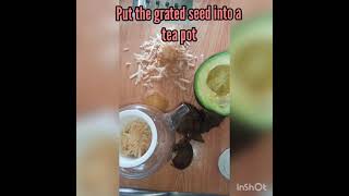 How to make avocado coffee