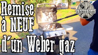 C'est reparti pour 10 ans avec cette mise à jour de Barbecue  Spirit de chez Weber !