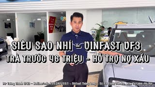 Siêu sao nhí VinFast VF3. Trả trước từ 46 triệu. Hỗ trợ nợ xấu