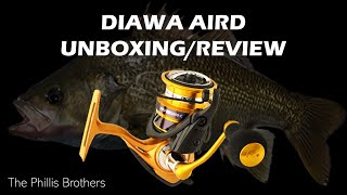 Diawa Aird Fishing Reel Unboxing/Review