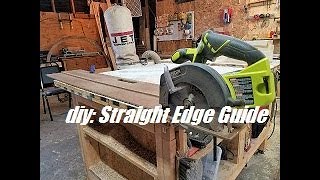 DIY Straight Edge Guide for Circular Saw