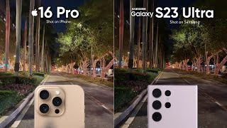 iPhone 16 Pro vs Samsung Galaxy S23 Ultra Camera Test Comparison