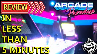 Arcade Paradise - Quick fire Review