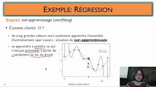 Apprentissage automatique [1.5] : Concepts fondamentaux - sur-apprentissage / sous-apprentissage