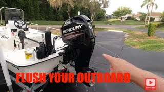 Saltwater Fishing Tampa   -  Easy Clean Outboard Tip