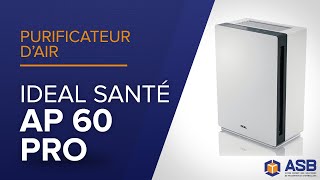 Purificateur d'air IDEAL Santé AP60 Pro I ASB