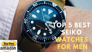 Top 5 Best Seiko Watches For Men Buy now on amazon in 2019