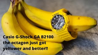 Unboxing review of the new CASIO G-SHOCK GA-B2100C-9AER the solar octagonal watch of the year!!