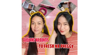 MY FIRST MAKEUP VIDEO /LUSYANG NA BUNTIS TO FRESH NA PREGGY ✌🤣