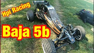 HPI Racing Baja 5b 26cc quick run.