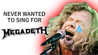 Dave Mustaine: I NEVER Wanted To Sing For Megadeth!