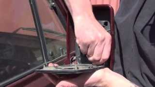 GoWesty : Removing the Power Mirror Glass on a Vanagon