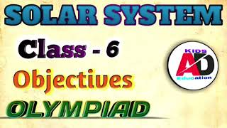 Solar system | multiple choice questions | class 6