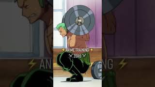 Anime Training: Roronia Zoro /Тренировка Зоро