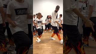 TEACHING SHUFFLE ⭐️DANCING SUPER TREND 😱🔥 ASTRONOMIA !!