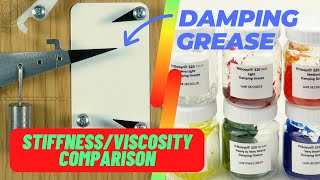 Damping Grease Stiffness/Viscosity Comparison Tribosyn 320 Series