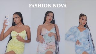 HAUL COLORÉ D’ÉTÉ FASHION NOVA 💗🏝☁️✨