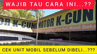 cara cek unit sebelum dibeli di K-CUNK MOTOR