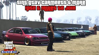 [Live] GTA V ONLINE PS4 CarMeet|Racing|Cruising|No Hesi|OldGen|