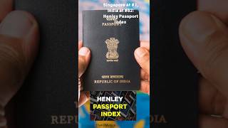 Henley passport Index 2024. Singapore tops #trending #currentaffairs #singapore #news #gk #passport