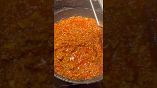 How to make simply and delicious pasta sauce🤤👌🏼❤️#shorts #pasta  #sauce #delicious #viralvideo