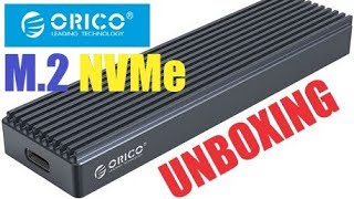 ORICO M.2 NVMe USB3.1 Type-C - UNBOXING (by Banggood)