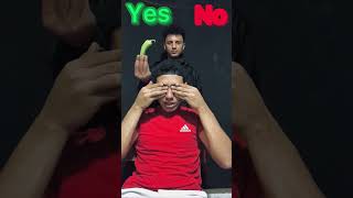 تحدي yes or no 😱#تحدي #تحديات #comedy #