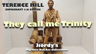 Terence Hill 1/6 Statue supacraft Limited Edition They Call Me Trinity Figure Sculpture